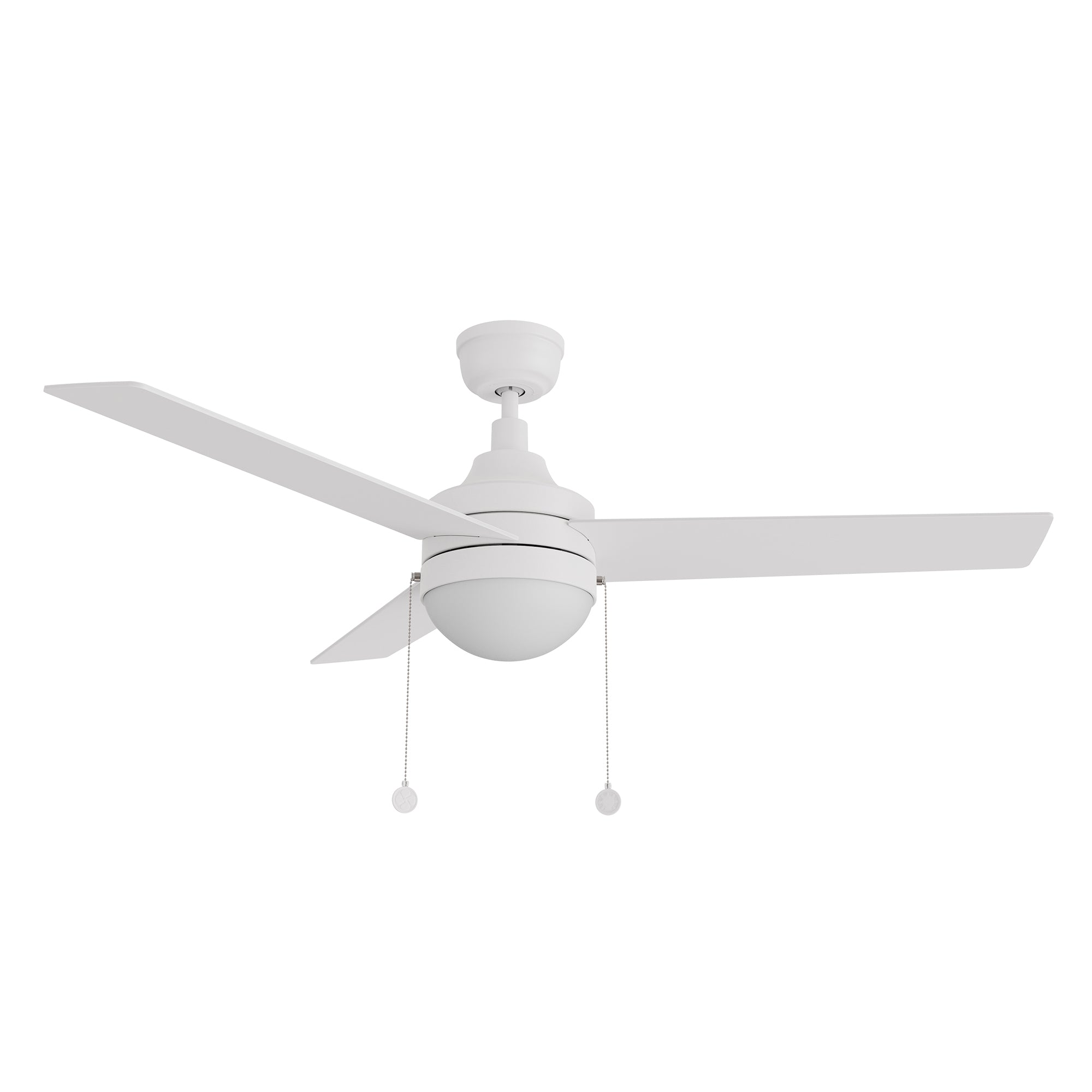 MALTA 52 inch 3-Blade Ceiling Fan with LED Light & Pull Chain