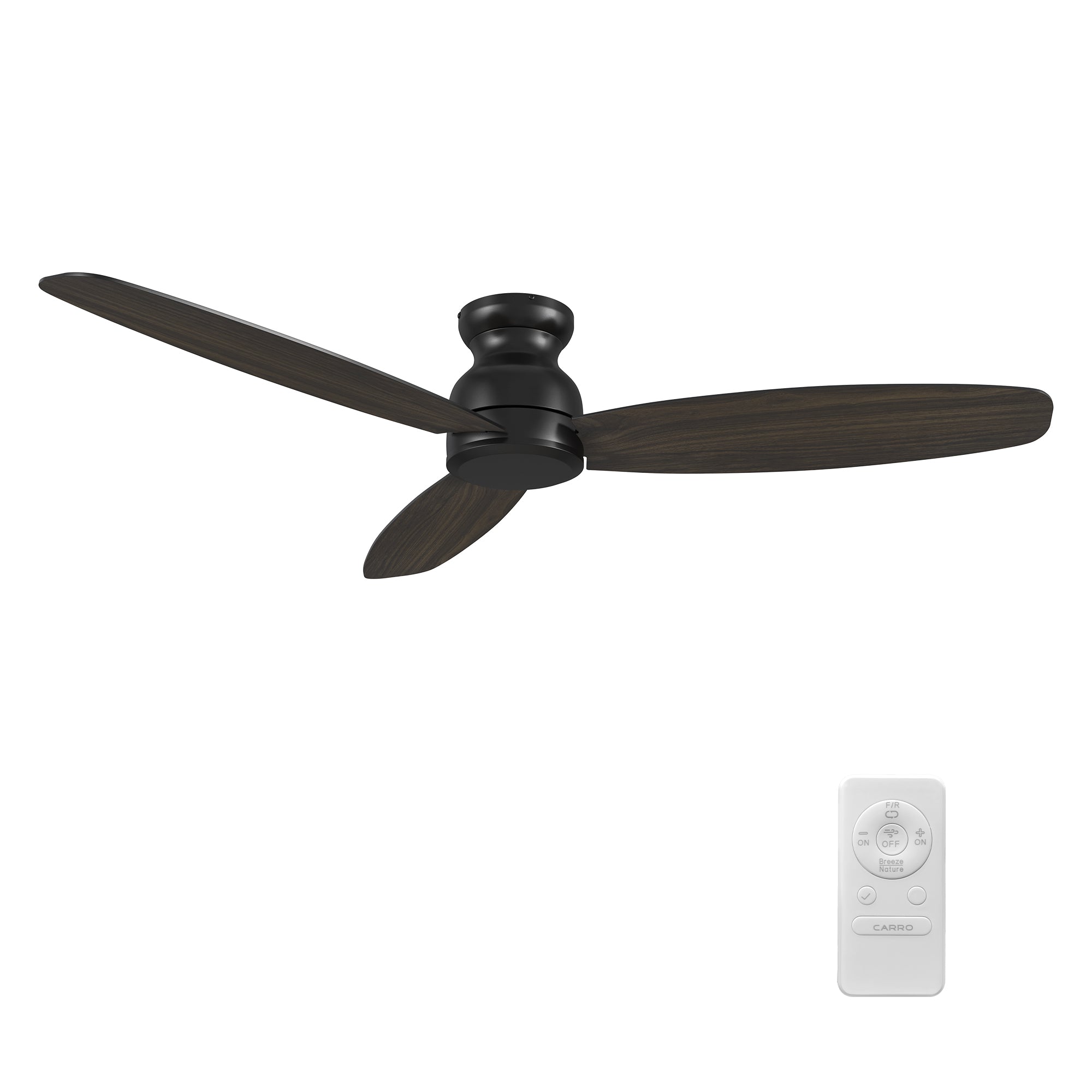 STANLEY 60 inch 3-Blade No Light Ceiling Fan with Remote