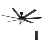 KIMA 65 inch 7-Blade Ceiling Fan with LED Light & Remote