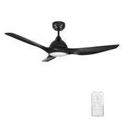 CRANSTON 52 inch 3-Blade Smart Ceiling Fan with LED Light & Remote