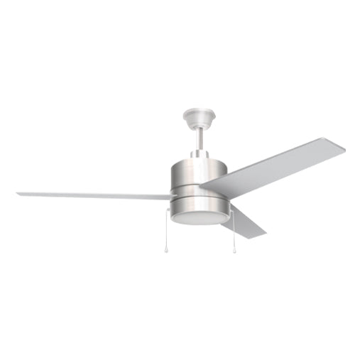 FLINT 52 inch 3-Blade Ceiling Fan with LED Light & Pull Chain
