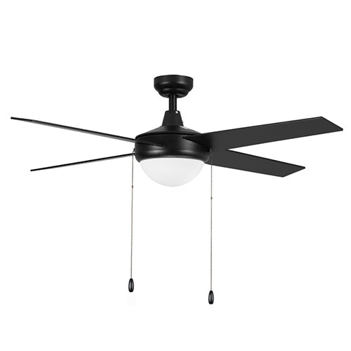 EVERETT 52 inch 4-Blade Ceiling Fan with LED Light & Pull Chain