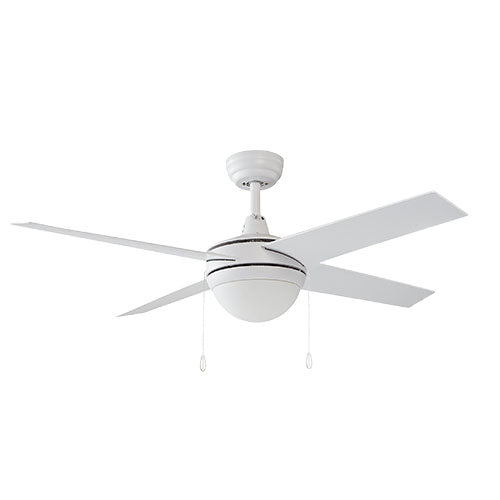 EVERETT 52 inch 4-Blade Ceiling Fan with LED Light & Pull Chain