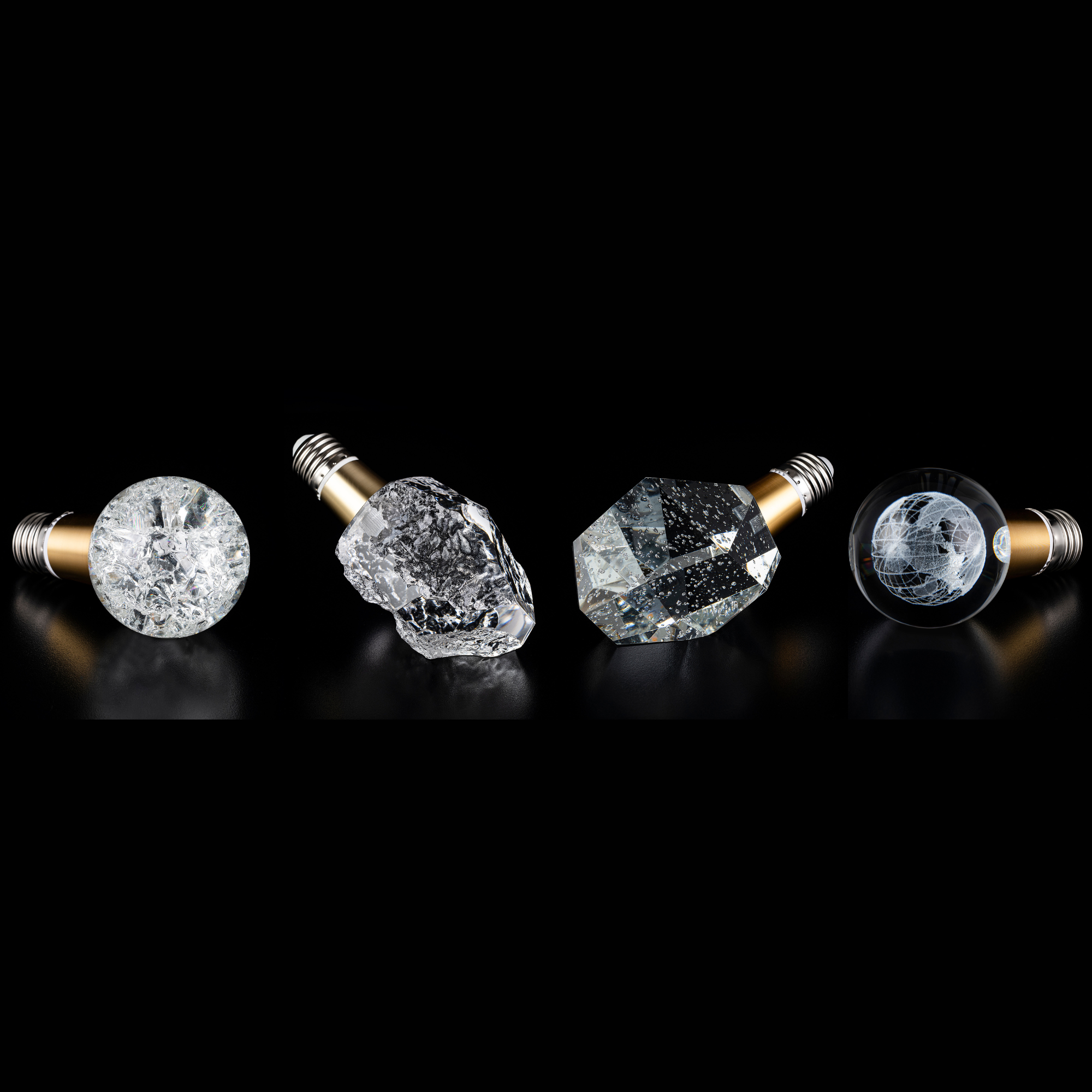 Crystal LED Light Bulbs