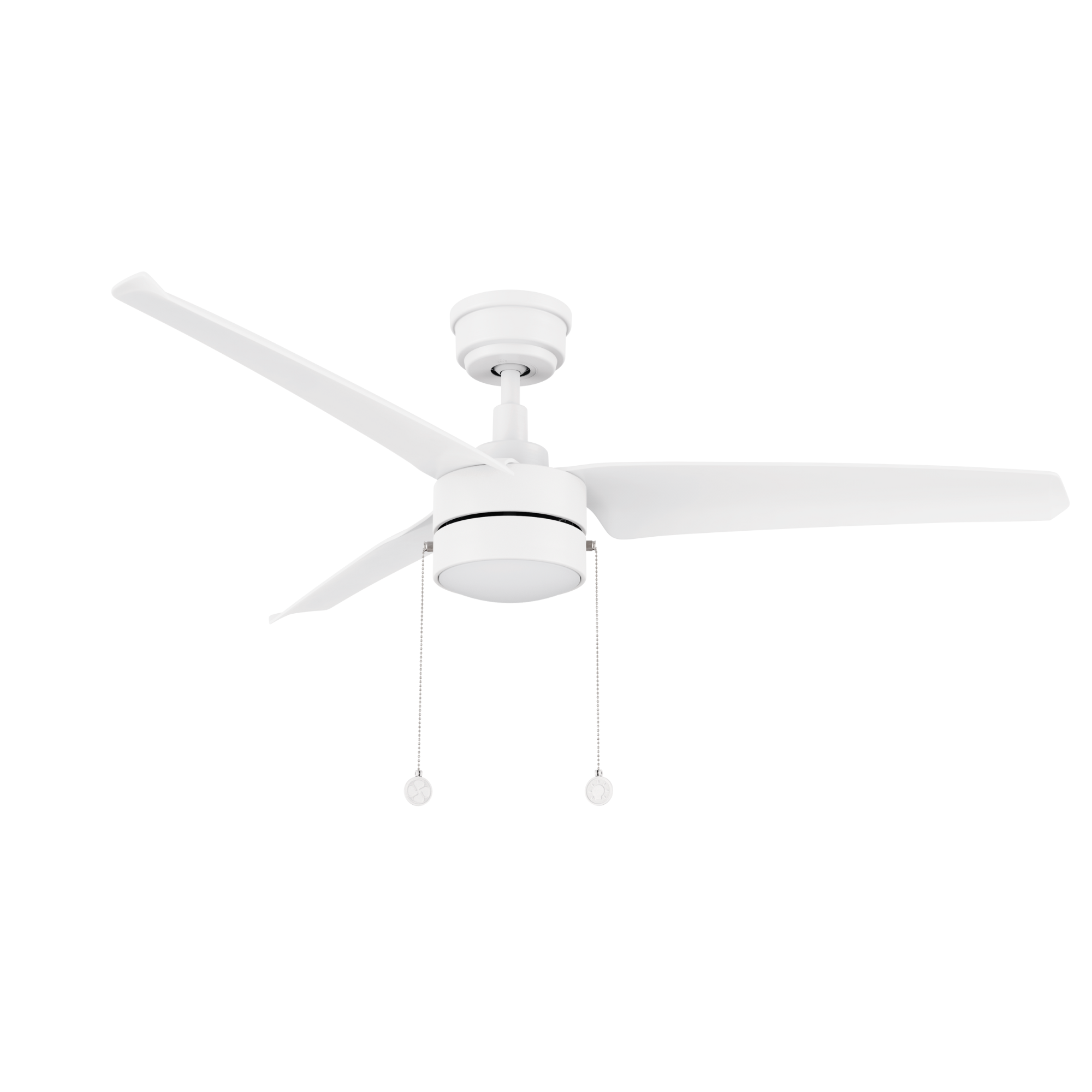 REXTON 52 inch 3-Blade Ceiling Fan with Pull Chain