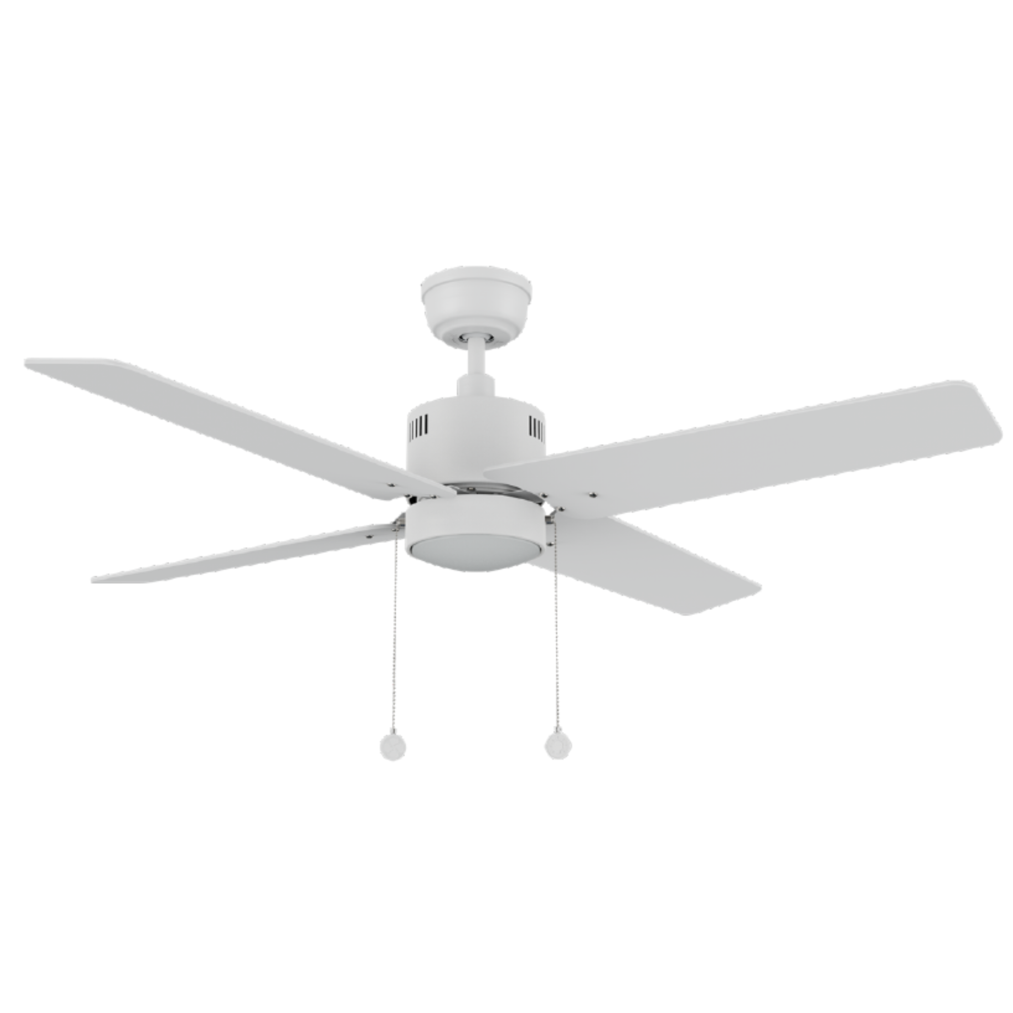 APEX 52 inch 4-Blade Ceiling Fan with LED Light & Pull Chain