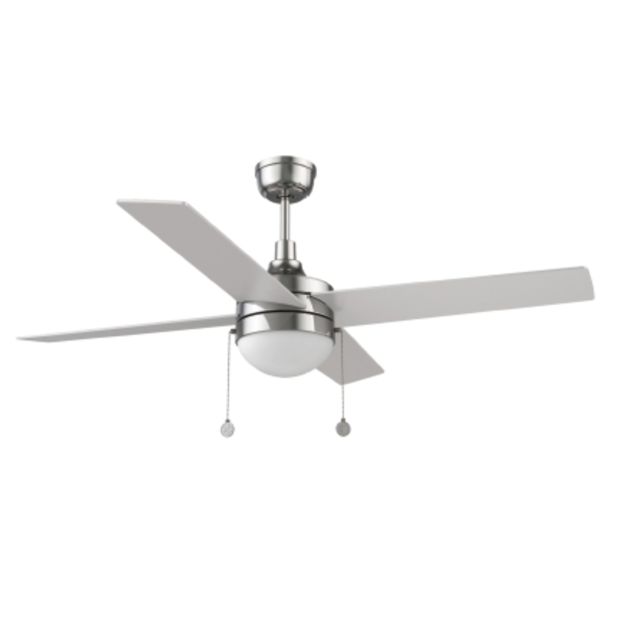 MALTA 52 inch 4-Blade Ceiling Fan with LED Light & Pull Chain