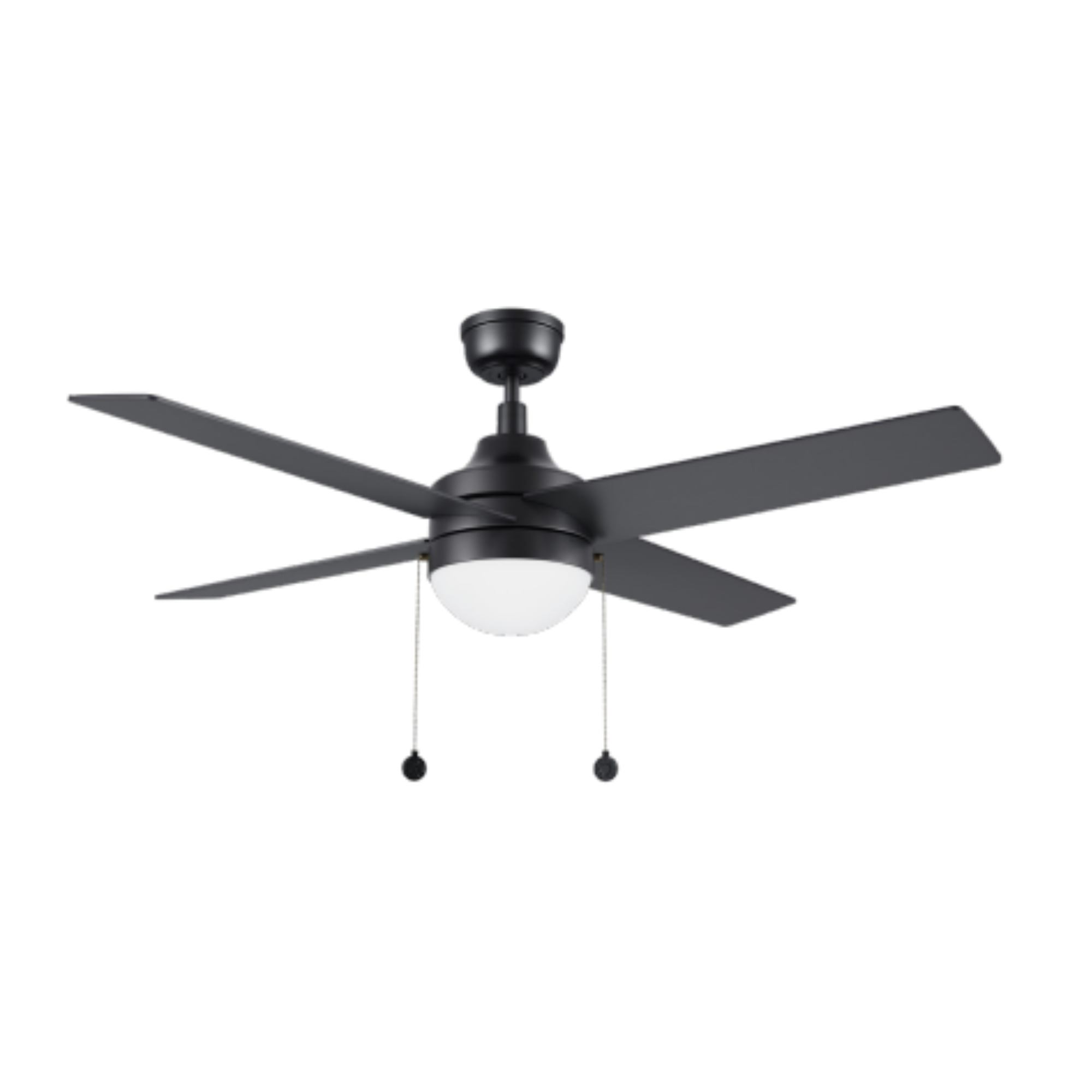MALTA 52 inch 4-Blade Ceiling Fan with LED Light & Pull Chain