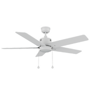 APEX 52 inch 5-Blade Ceiling Fan with LED Light & Pull Chain