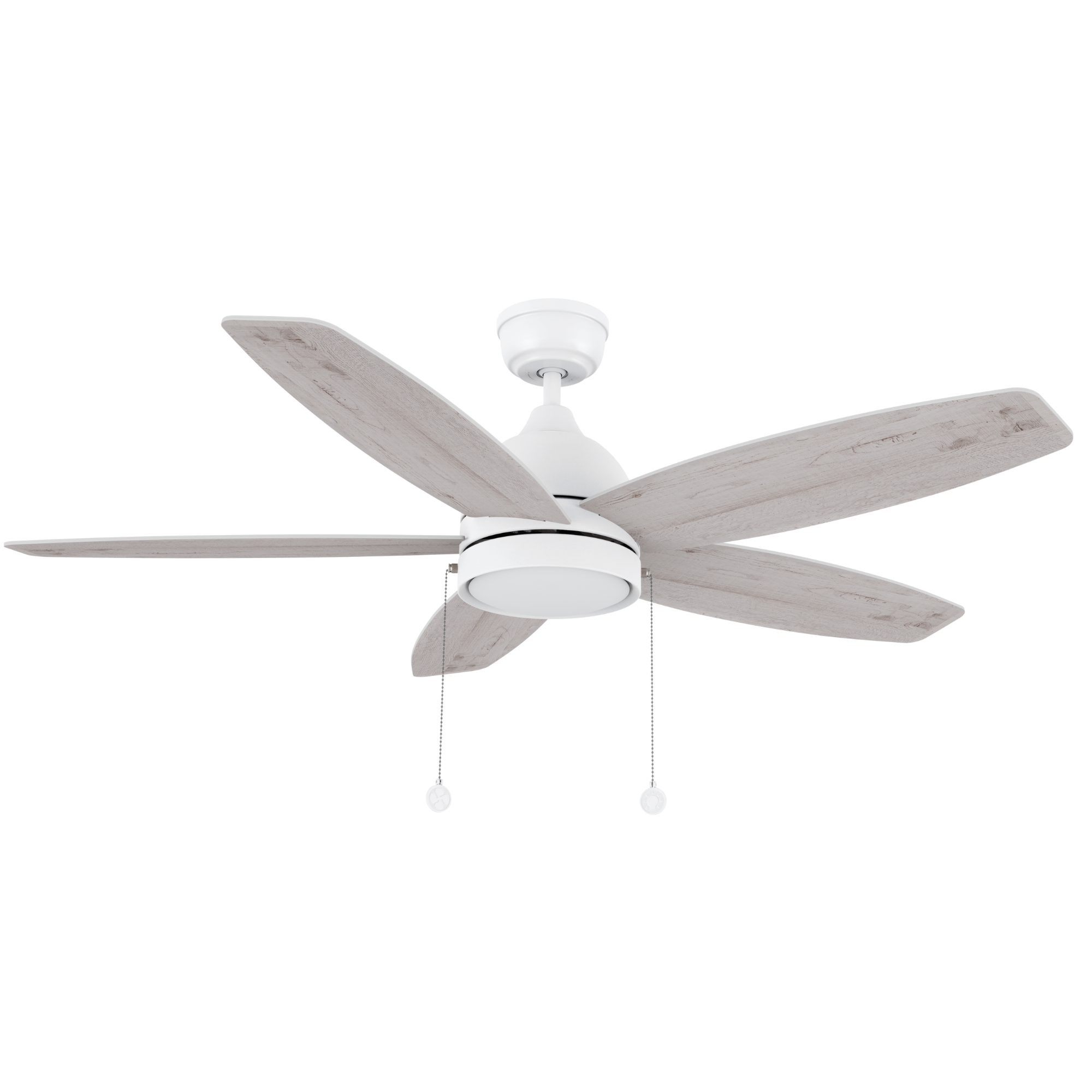 GREENWOOD 48" 5-Blade Ceiling Fan with LED Lighrt & Pull Chain
