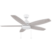 GREENWOOD 48" 5-Blade Ceiling Fan with LED Lighrt & Pull Chain