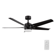 ONYX 52 inch 5-Blade Ceiling Fan with LED Light Kit & Remote